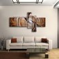 Hand Painted 5 Pieces Modern Abstract Painting Wall Art Interior Design