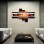 Hand Painted 5 Pieces Modern Abstract Painting Wall Art Decoration Ideas