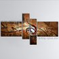 Hand Painted Tetraptych Modern Abstract Painting Wall Art Artist Artworks