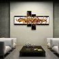 Handmade Tetraptych Modern Abstract Painting Wall Art Contemporary Decor