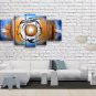 Handmade Artcrafts Large Modern Abstract Painting Wall Art Gallery Wrapped