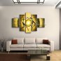 Pentaptych Modern Abstract Painting Wall Art Figure Decoration Ideas