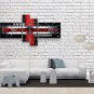 Handmade Tetraptych Modern Abstract Painting Wall Art On Canvas Artworks