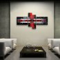Handmade Tetraptych Modern Abstract Painting Wall Art On Canvas Artworks