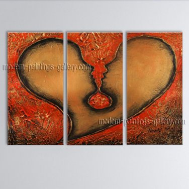 Handmade Elegant Modern Abstract Painting Wall Art Figure Ready To Hang