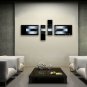 Hand Painted 4 Pieces Modern Abstract Painting Wall Art Oil On Canvas