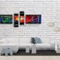 Hand Painted 4 Pieces Modern Abstract Painting Wall Art Artist Artworks