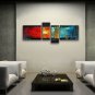 Hand Painted Large Modern Abstract Painting Wall Art Inner Framed