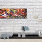 Hand Painted 4 Pieces Modern Abstract Painting Wall Art Artwork Images