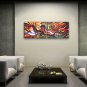 Hand Painted 4 Pieces Modern Abstract Painting Wall Art Artwork Images