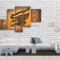 Hand-painted 5 Pieces Modern Abstract Painting Wall Art Contemporary Decor