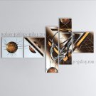 Hand Painted Large Modern Abstract Painting Wall Art Gallery Wrapped