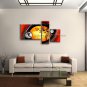 Hand Painted Elegant Modern Abstract Painting Wall Art Inner Framed