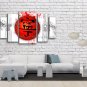 Handmade Artcrafts Large Modern Abstract Painting Wall Art Interior Design