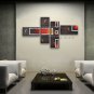 Hand-painted Tetraptych Modern Abstract Painting Wall Art Oil On Canvas