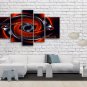 Hand Painted 5 Pieces Modern Abstract Painting Wall Art Decoration Ideas