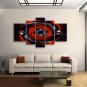Hand Painted 5 Pieces Modern Abstract Painting Wall Art Decoration Ideas