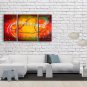 Hand Painted Elegant Modern Abstract Painting Wall Art Inner Framed