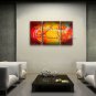 Hand Painted Elegant Modern Abstract Painting Wall Art Inner Framed