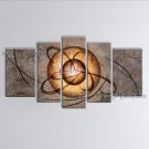 Handmade Artcrafts Large Modern Abstract Painting Wall Art Inner Framed