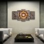 Handmade Artcrafts Large Modern Abstract Painting Wall Art Inner Framed