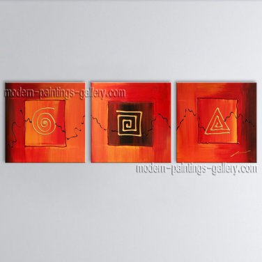 Handmade Artcrafts Elegant Modern Abstract Painting Wall Art Ready To Hang