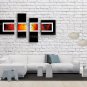 Hand Painted Large Modern Abstract Painting Wall Art Inner Framed