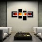 Hand Painted Large Modern Abstract Painting Wall Art Inner Framed