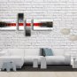 Hand-painted 4 Pieces Modern Abstract Painting Wall Art Ready To Hang