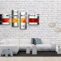 Hand-painted 4 Pieces Modern Abstract Painting Wall Art Interior Design