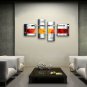 Hand-painted 4 Pieces Modern Abstract Painting Wall Art Interior Design