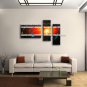 Handmade Artcrafts Stunning Modern Abstract Painting Wall Art Inner Framed