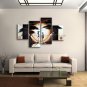Tetraptych Modern Abstract Painting Wall Art Figure Artwork Pictures