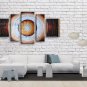 Handmade 5 Pieces Modern Abstract Painting Wall Art Universe Oil On Canvas