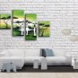 4 Pieces Modern Abstract Painting Wall Art Figure Contemporary Decor