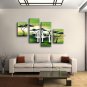 4 Pieces Modern Abstract Painting Wall Art Figure Contemporary Decor