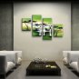 4 Pieces Modern Abstract Painting Wall Art Figure Contemporary Decor