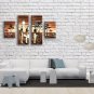 Tetraptych Modern Abstract Painting Wall Art Figure On Canvas Artworks