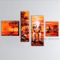 Hand-painted Large Modern Abstract Painting Wall Art Figure Ready To Hang