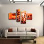 Hand-painted Large Modern Abstract Painting Wall Art Figure Ready To Hang