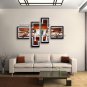 4 Pieces Modern Abstract Painting Wall Art Figure Artwork Pictures