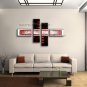 Hand Painted 4 Pieces Modern Abstract Painting Wall Art Artwork Images