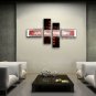 Hand Painted 4 Pieces Modern Abstract Painting Wall Art Artwork Images