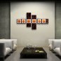 Hand Painted 4 Pieces Modern Abstract Painting Wall Art Decoration Ideas