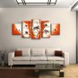 Hand-painted Large Modern Abstract Painting Wall Art Inner Stretched
