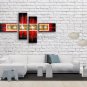 Hand-painted Tetraptych Modern Abstract Painting Wall Art Artwork Pictures