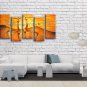 Hand-painted 5 Pieces Modern Abstract Painting Wall Art On Canvas Artworks