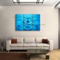 Hand-painted Triptych Modern Abstract Painting Wall Art Interior Design