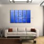 Hand-painted 5 Pieces Modern Abstract Painting Wall Art Interior Design