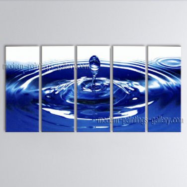 Hand-painted 5 Pieces Modern Abstract Painting Wall Art Decoration Ideas